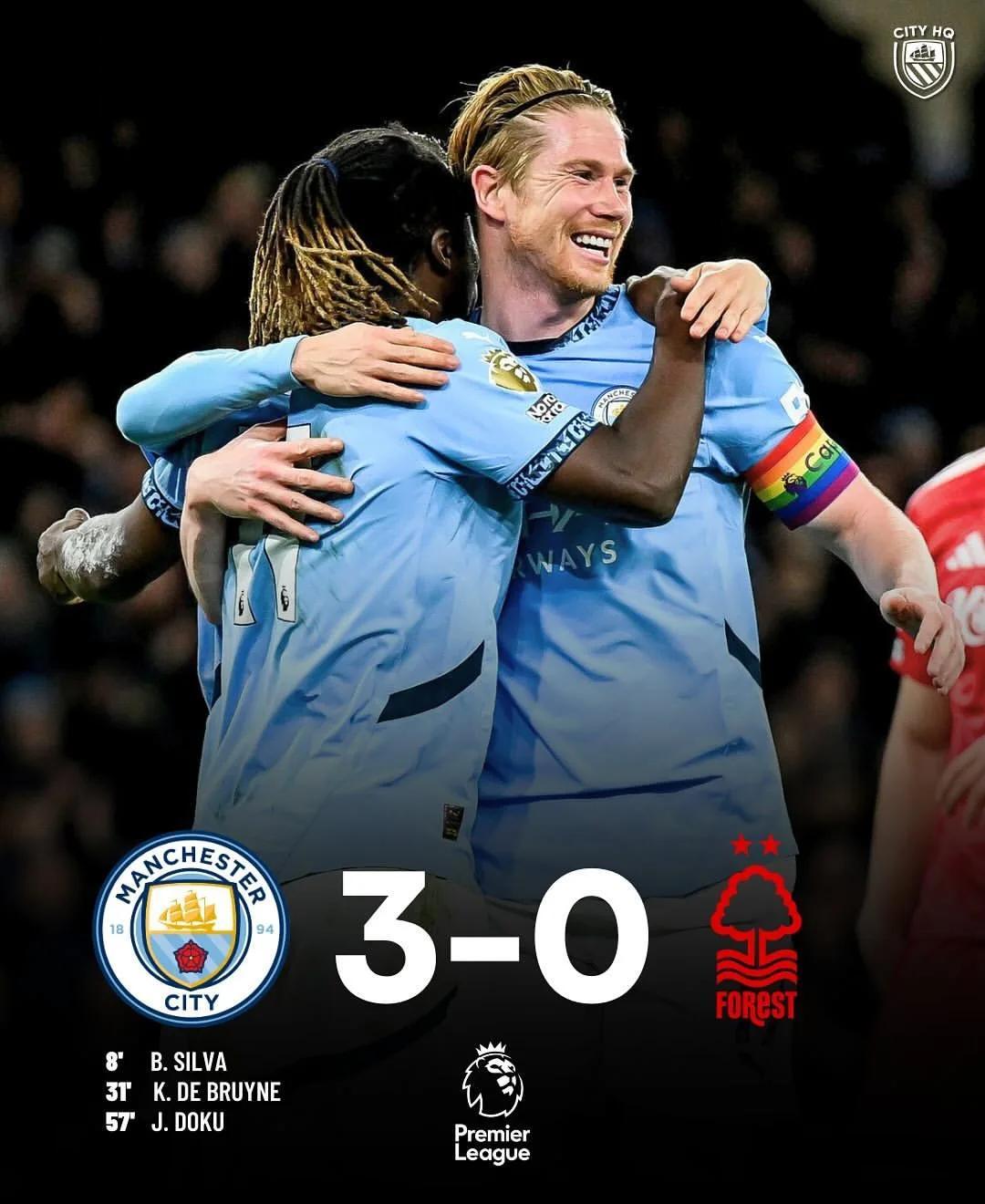 曼联险胜曼城，德布劳内梅开二度世界杯